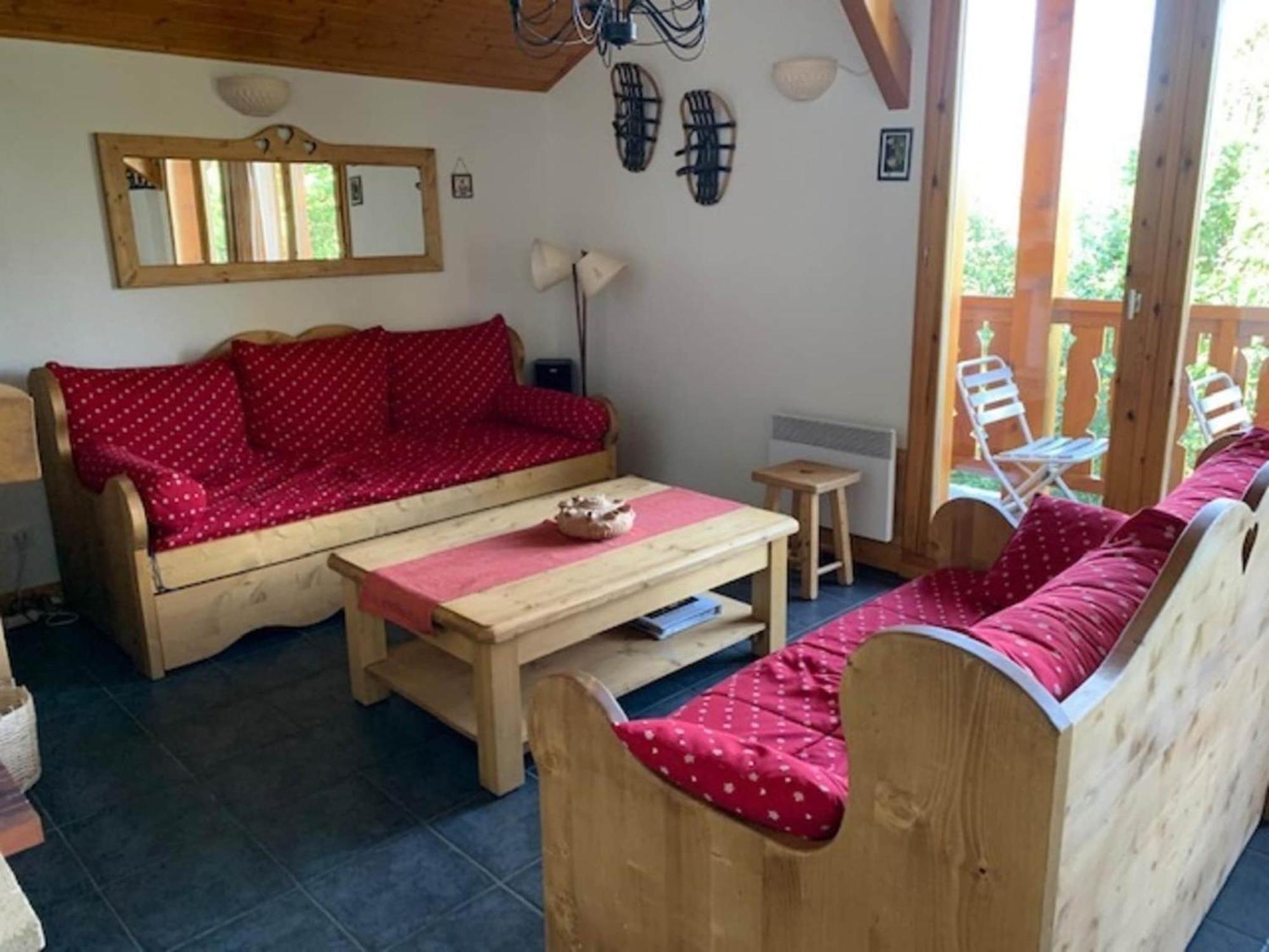 Charming With View On Mont Blanc Chalet Peisey-Nancroix